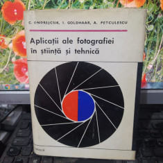 Aplicații ale fotografiei în știință și tehnică Ondrejcsik, Goldhaar... 1970 112