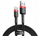 Baseus Cafule Cablu de nailon de &icirc;naltă rezistență USB / USB-C QC3.0 3A 1M cablu 1M