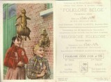 NI893 Folklore belge, Editi&eacute; par C&ocirc;te d&rsquo;Or, Le bon chocolat belge, Folklore C&ocirc;te d&rsquo;Or No 216, Deuxi&egrave;me s&eacute;rie