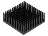 Radiator extrudat negru 43,1x43,1x16,51mm