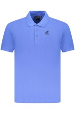 U.S. Grand POLO Tricou polo barbati cu logo brodat, Regular fit, albastru foto
