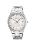 Ceas Barbatesc Seiko Classic SUR417P1 Quartz, Inox, 39mm, Safir, 10ATM