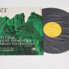 Liszt - Rhapsodies - disc vinil ( vinyl , LP )
