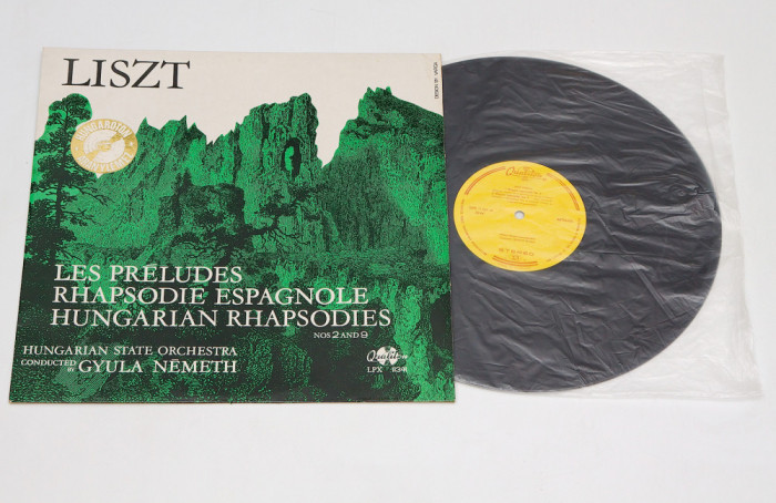 Liszt - Rhapsodies - disc vinil ( vinyl , LP )
