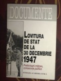 Lovitura de stat de la 30 decembrie 1947 Mircea Chiritoiu