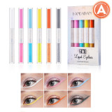 Eyeliner colorat 2 in 1 Handaiyan A, Set 6 buc