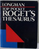 LONGMAN TOP POCKET ROGET &#039;S THESAURUS , 1988