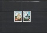 ROMANIA 2000 LP 1508 MANASTIRI 91 SUPRATIPAR SERIE MNH NESTAMPILATA, Nestampilat