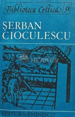 Serban Cioculescu - 1987 - Mircea Vasilescu (XD22)