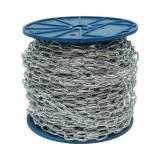 Lant electrogalvanizat DIN5685A 3,5x18x14 mm, 60 m pe tambur plastic