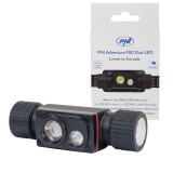 Lanterna frontala PNI Adventure F80 Dual LED, 1000 lm, 6W, 2200 mAh, IP68