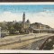 (75) CARTE POSTALA UNGARIA - GYOR - GARA - CIRCULATA - 1915