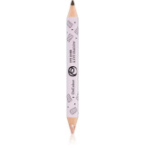 Oriflame OnColour fard de ochi și creion de ochi 2 in 1 culoare Fluffy Nude 1,5 g