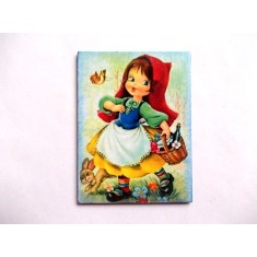 magnet frigider cu scufita rosie 36014
