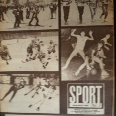 Revista Sport (nr. 1 din ianuarie 1988)