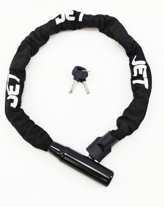 Antifurt cu cheie JET LOCK TY-771 lant, 8x8x900mm culoare negru Cod:Z048