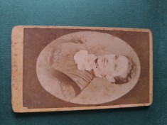 fotografie galerie historique ,dimensiuni 11 cm x 6 cm, anii 1900, ,DISTINSA DOAMNA