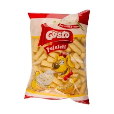 Pufuleti Gusto, 80 g, 9 Buc/Bax, Aroma Smantana si Ceapa, Pufuleti, Punga de Pufuleti cu Smantana si Ceapa Gusto, Pufuleti Gusto cu Arome, Gusto Puful foto