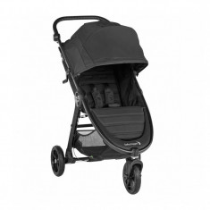 Carucior Baby Jogger City Mini GT2 Jet, capotina 3 segmente, maner confortabil, negru foto