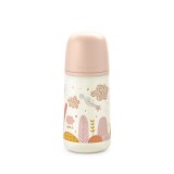 Biberon 270 ml tetină fiziologică SX Pro debit mediu piersică Dreams, Suavinex