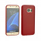 Husa SAMSUNG Galaxy J1 (2015) J100F - Silicon Candy (Rosu)