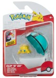 Figurina - Pokemon Clip &#039;N&#039; Go - Joltik with Net Ball W18 | Jazwares