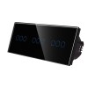 Intrerupator Triplu + Triplu + Triplu cu Touch din Sticla LUXION SmartElectro IntelligentHouse