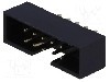 Conector IDC, 10 pini, pas pini 2mm, AMPHENOL - T823-110A1S100HEU