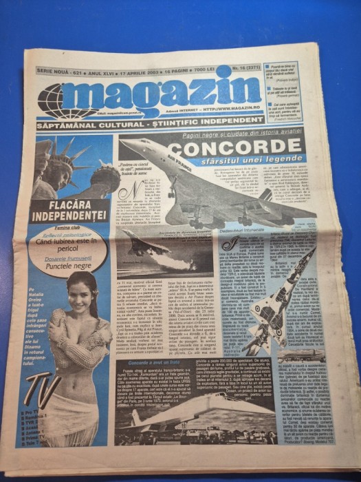 ziarul magazin 17 aprilie 2003