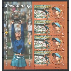 Romania 2018 Mi 7444 klb MNH - LP 2209b Simona Halep