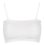Bustier Strapless Ribbed cu Bretele Detasabile, CMCLASS