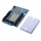 Placa + breadboard 170 puncte compatibil Arduino Uno R3 Leonardo