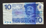 Bancnota - Tarile de Jos - 10 Gulden 1968