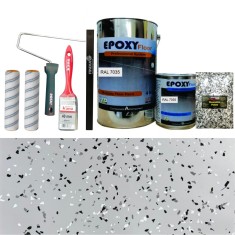 Kit Complet Vopsea Epoxidica Gri Deschis Crazy Grey