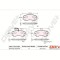 Dr!ve+ DP1010.10.0144 set placute frana,frana disc