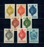 Liechtenstein 1920 - Uzuale, stema Castelul Vaduz, serie nedantelata nestampilata cu sarniere