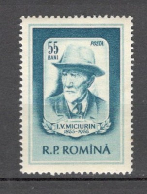 Romania.1955 100 ani nastere I.Miciurin XR.311 foto