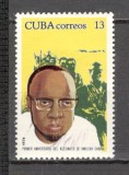 Cuba.1974 1 an moarte A.Cabral-om politic SC.529