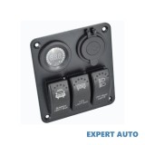Panou intrerupatore: voltmetru , 3 intrerupatoare si 2 usb sp04 (spa16)​ Alta marca Alt model #7