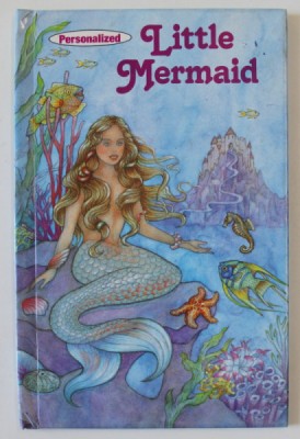 LITTLE MERMAID , story by KRISTAN TAYLOR , illustrations by SUSAN EDISON , CARTE PERSONALIZATA , 1991 foto