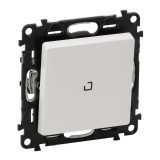Intrerupator cap cruce cu indicator luminos Valena Life LG-752148, incastrat, alb