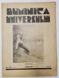 REVISTA &#039;DUMINICA UNIVERSULUI&#039;, ANUL I (XXVII) - No. 18, 3 MAI 1931