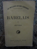 RABELAIS - OEUVRES VOL 1