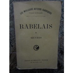 RABELAIS - OEUVRES VOL 1