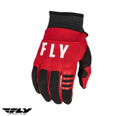Manusi copii cross-enduro pentru scuter - motocicleta Fly Racing model F-16 culoare: negru/rosu Negru/rosu M foto