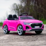 Cumpara ieftin Masinuta electrica pentru copii, Audi SQ8, echipare standard, 70W 12V, telecomanda inclusa, roz