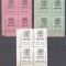 Hungary Rakospalota 1945 Revenue cat.1-3 x 4 130 euro perf. 11 1/2 MNH S.684