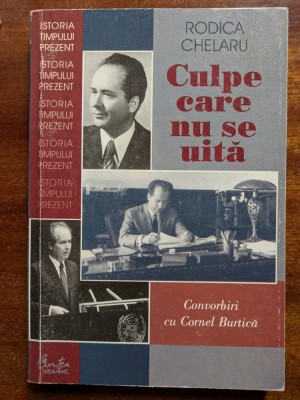 Culpe care nu se uita - Convorbiri cu Cornel Burtica - Rodica Chelaru foto