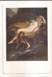 FA110 -Carte Postala- FRANTA - Musee du Louvre - P. Prud'Hon. The rape of Psyche by Zephyrus, ccirculata 1963