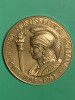 Medalie Societatea Numismatica Romana 1903-1983, 65 Ani Stat National Unitar, Diametru 65mm, Romania
